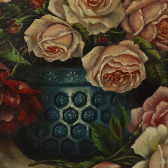 Image 1 of Nature morte aux fleurs Signée