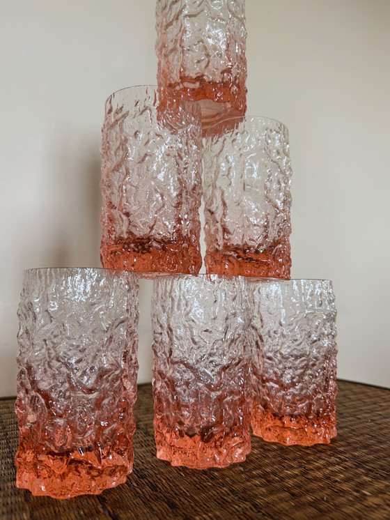 Image 1 of Verres Geoffrey Baxter Années 60