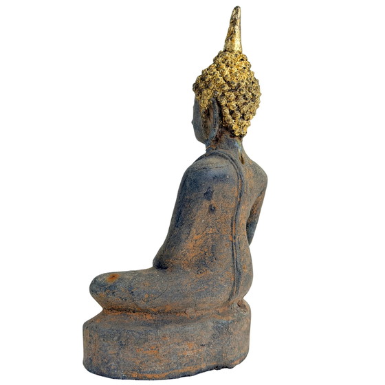 Buda Ayutthaya de bronce dorado – Tailandia, siglos XVII-principios del XVIII – Esculturas, Bronze (photo 11 of 11)