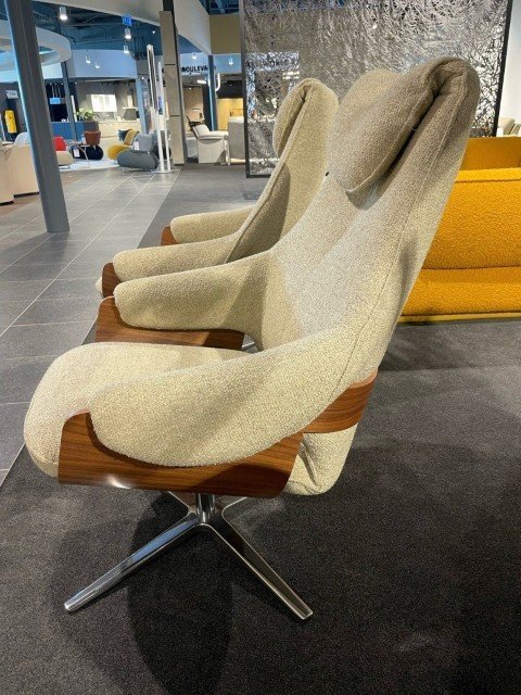 Image 1 of Leolux Cream Basic fauteuil