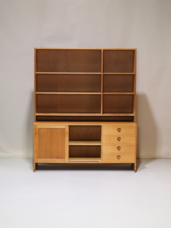 Image 1 of Hans J. Wegner Bücherregal Eiche Ry Møbler Dänisch