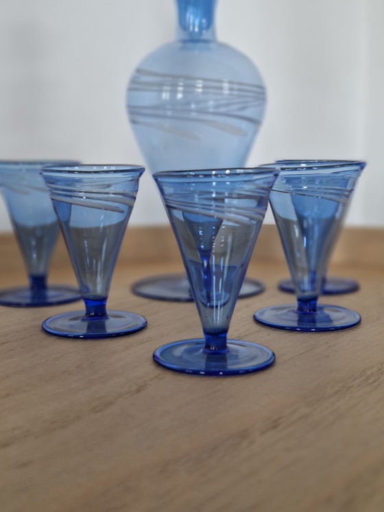 Image 1 of Unieke Art Deco Bimini Likeurset – Fritz Lampl – Zeer goed – Vederlicht
