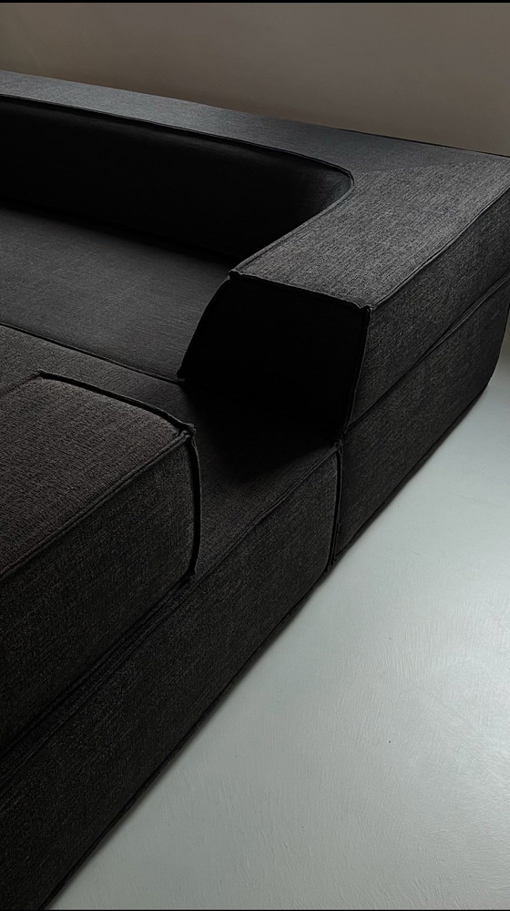 Image 1 of Ensemble de canapés design COR trio en laine grise - modulable