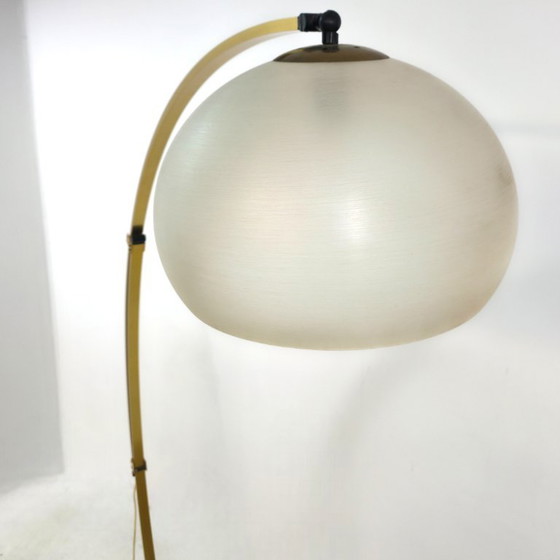 Image 1 of Lámpara de arco Guzzini Goffredo Reggiani diseño de mediados de siglo de los años 70