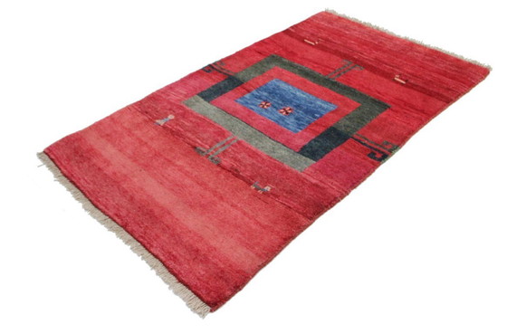 Image 1 of Original Persian carpet Gabbeh Ghashghai Oriental carpet 196 cm x 120 cm Old Natural