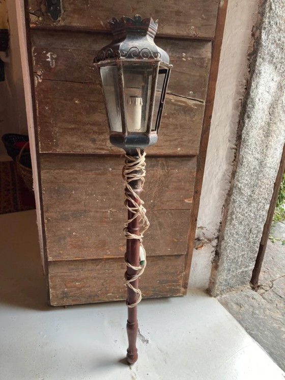 Image 1 of Coppia di antiche lampade da carrozza