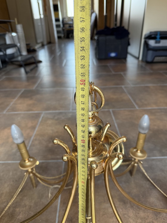 Image 1 of Messing-Kronleuchter Gaetano Sciolari