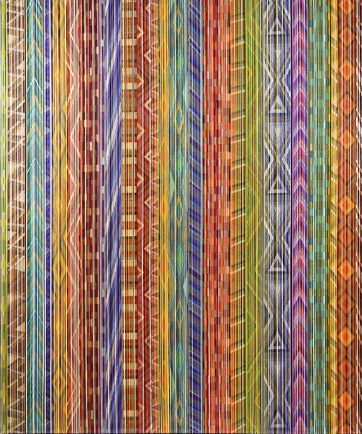 Jacqueline Bozon - Ancient Connections 2 - after 2017 - mixed media - 100x120