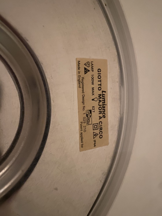 Image 1 of Vintage Lumiance plafondlamp - wandlamp Giotto Major A Circo