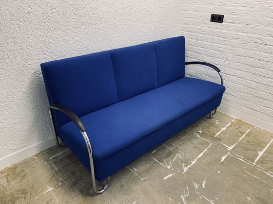 Image 1 of Three Seat Bench W.H. Gispen Model 444 ca. 1935