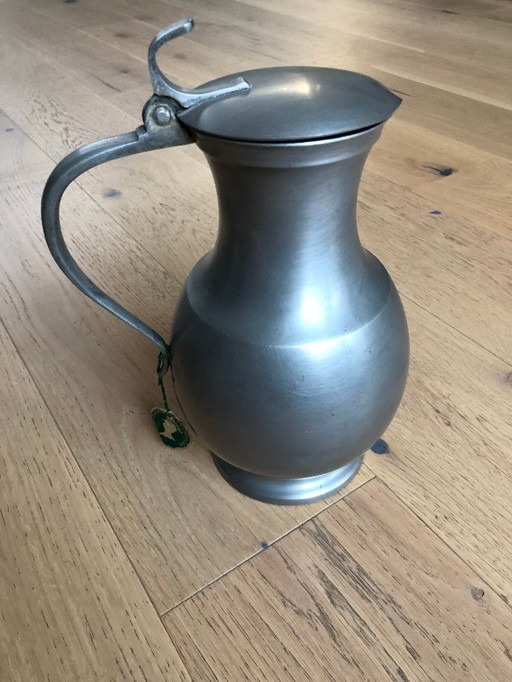 Zinnkrug / Kanne "Ritterkunst Zinn"