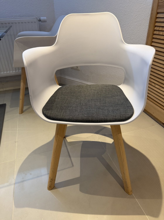 Who‘s Perfect Tisch und 4 Stühle – Esszimmergarnitur, Glass, Metal (photo 3 of 8)