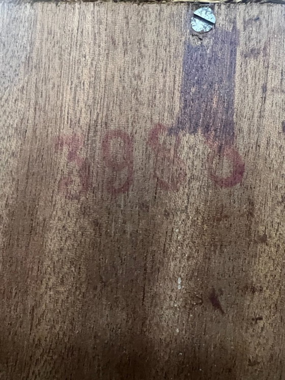 Image 1 of Exclusieve Duitse vintage barkast/woonkamerkast uit de jaren 50, hout in Riva-bootstijl.