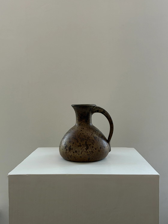 Vintage ceramic jug vase – Rustic (photo 5 of 5)