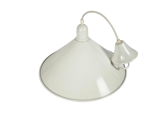 Image 1 of Suspension vintage style OVNI, époque spatiale, en métal, Allemagne, années 70.