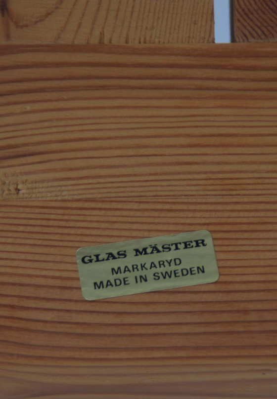 Banc suédois en pin par Nils Troed pour Glas Mäster, 1960 – Wood, Vintage (photo 7 of 8)