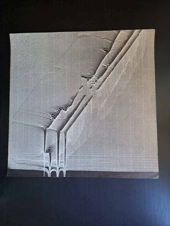 Image 1 of Slow-art affiche lijnenspel