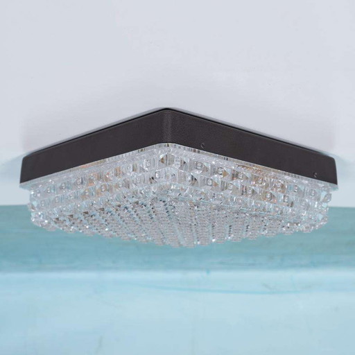 Minimalist vintage design glass ceiling lamp Fagerhults