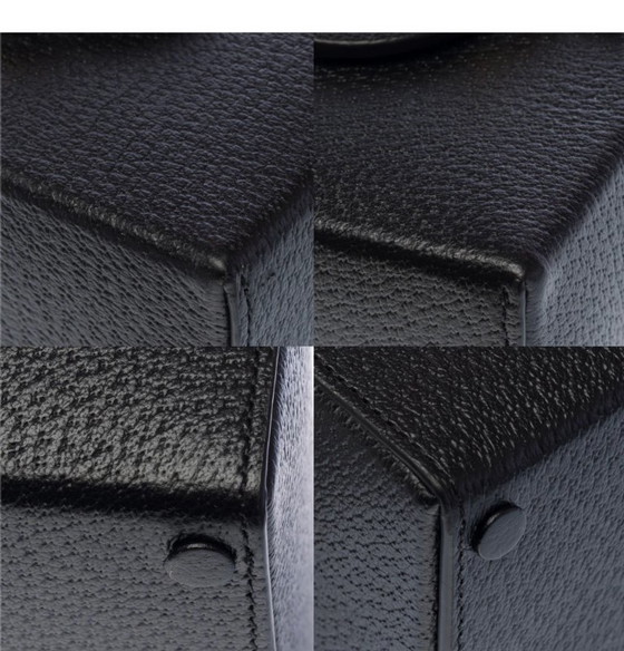 Image 1 of Tasche GUCCI Horsebit 1955 Vertical in Cuir Noir - 103384