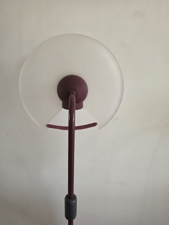Lampe Arteluce Made In Italy Lampe Vintage Postmoderne – Lampadaires, Glass, Metal (photo 3 of 11)