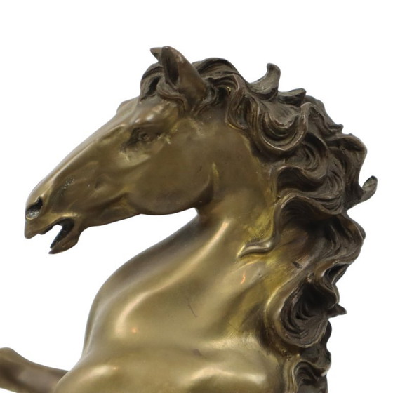 Image 1 of Bronze Statue of a Rearing Horse