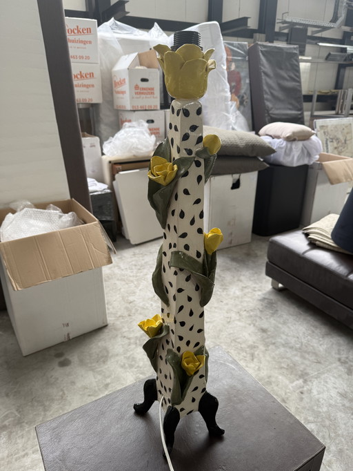 Unique, handmade floor lamp