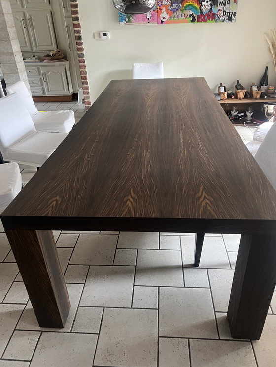 Image 1 of Table à dîner en chêne des Marais