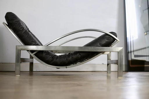 Adjustable armchair by Guy Lefevre, France, 1970s