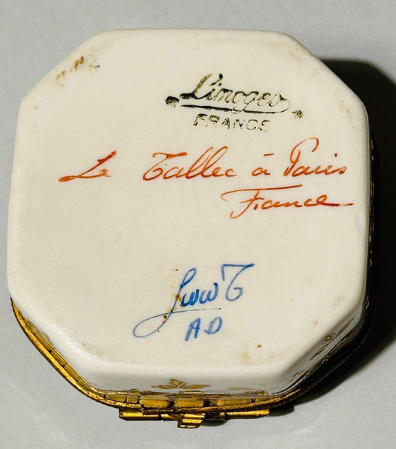 Image 1 of CAMILLE LE TALLEC PARIS - HAND-PAINTED JEWELRY BOX