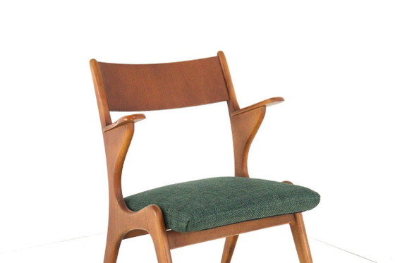 Image 1 of Set van 4 vintage eetkamerstoelen stoelen midcentury