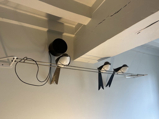 Martinelli Luce Swallow lámpara Le Rondini aplique