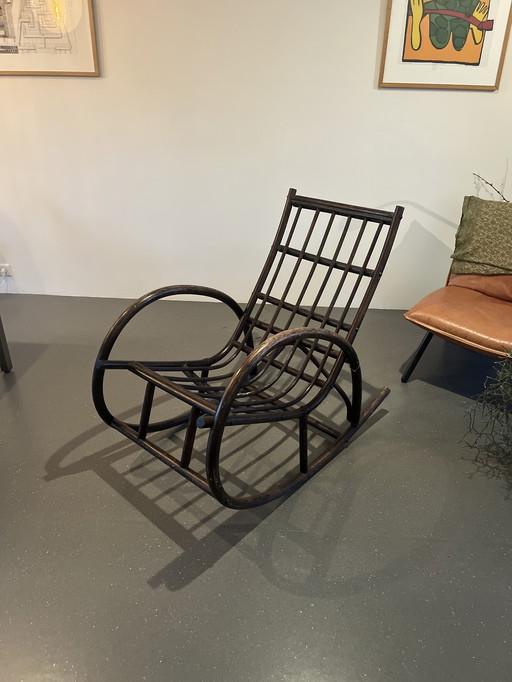 Vintage Schommelstoel