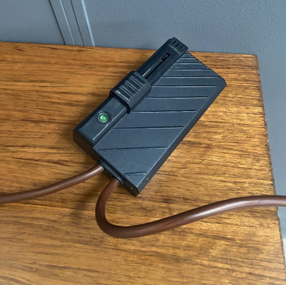 Image 1 of Uno & Östen Kristiansson Teak tablellamp for Luxus Denmark 1970s