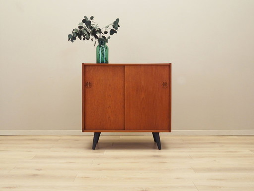 Teakhouten kast, Deens ontwerp, jaren 1970, productie: Denemarken