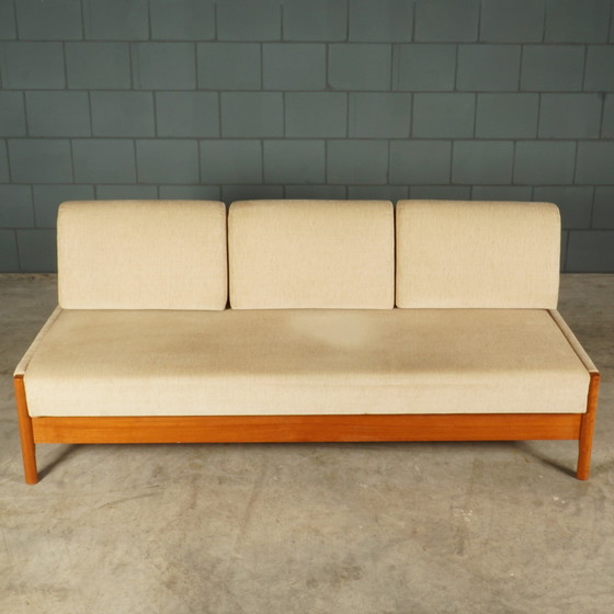 Image 1 of Satz dänischer Klappbänke - Den Blaa Fabrik - 1960s