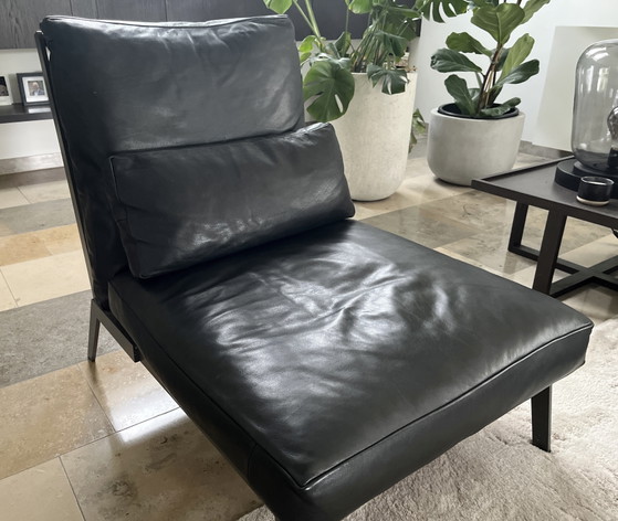 Sessel aus Anilinleder – Leather, Metal (photo 5 of 5)