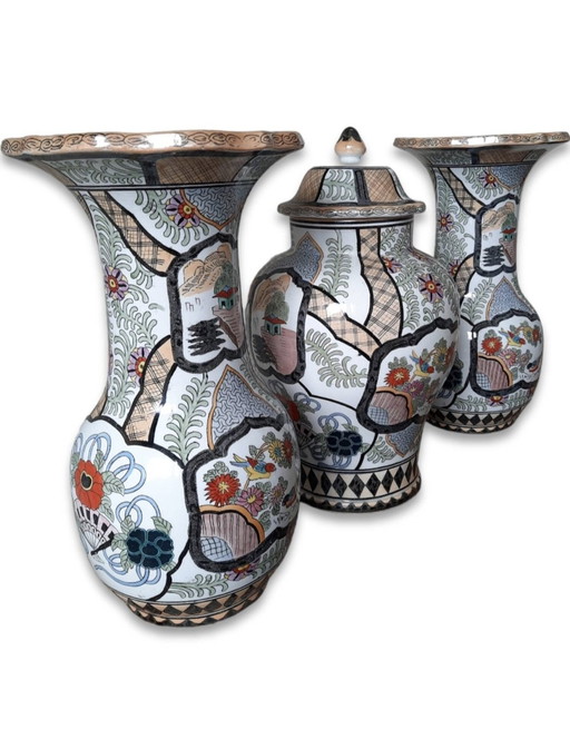 Antiek aardewerk kaststel Petrus Regout Maastricht