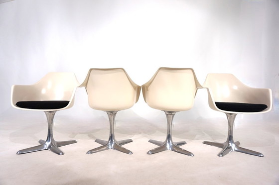 Image 1 of Set of four Arkana 116 dining chairs by Maurice Burke, 1960