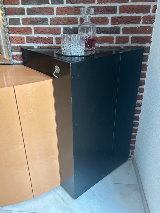 Modern Design Wandmeubel Uit 3 Delen – Wandkast, Glass, Wood (photo 5 of 20)