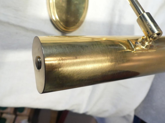 Image 1 of Pianolamp Jahn Classic Brass jaren 50 UK1aeb