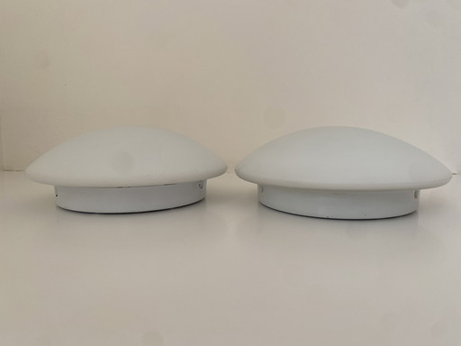 2x Vintage Steinhauer plafondlamp - wandlamp - 1980 