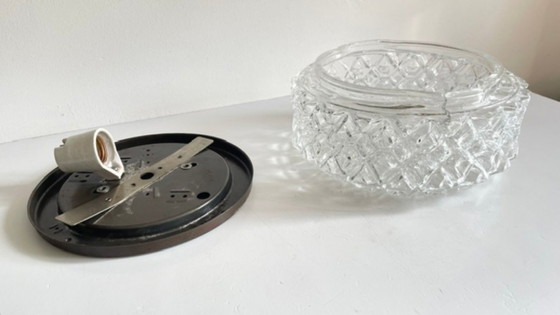 Luxalp N°220 Semi-Crystal Ceiling/Wall Light, 1950s – Glass (photo 2 of 28)