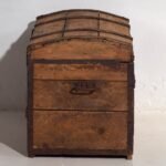 Malle de voyage ancienne en pin – Europe Centrale, vers 1900 – Armoires de rangement, Iron, Rustic (photo 23 of 40)