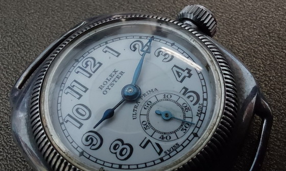 Rolex Oyster 1925 Antike Uhr – Dekorative Objekte, Glas, Metall (photo 4 of 6)