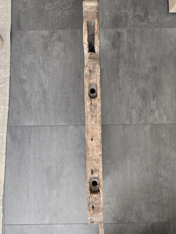 Image 1 of Parte posteriore della carrozza. Legno intagliato