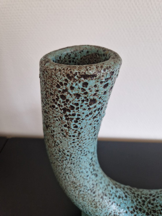 Image 1 of Vaso in accolay smaltato