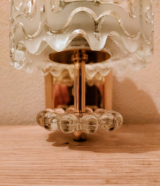 Image 1 of Kalmar Franken - Pair of Wall Lights

Textured Glass - Austria - 1960s