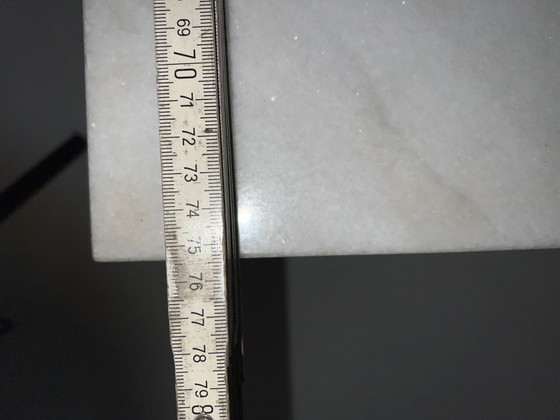 Image 1 of Table basse en marbre 60's 70's