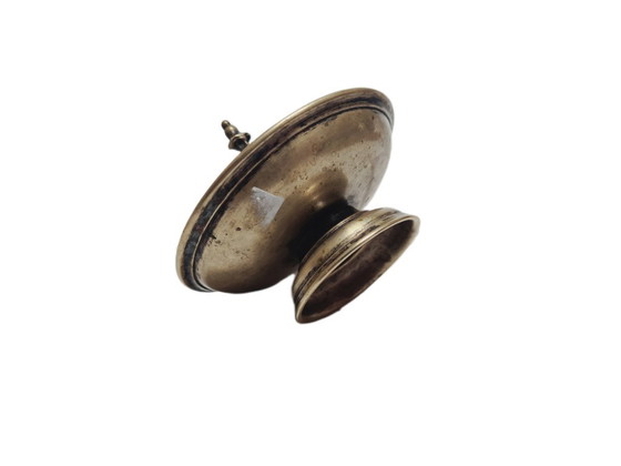 Cendrier à cigares figuratif Biedermeier de l'ancien Empire austro-hongrois, années 1900 – Objets déco, Brass (photo 7 of 12)