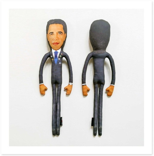 Cadeau Super Obama | Poupée artistique Super-héros Obama | Décoration Pop Art Barack Obama | Objet de collection BD